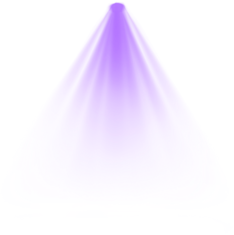 Purple stage light effect